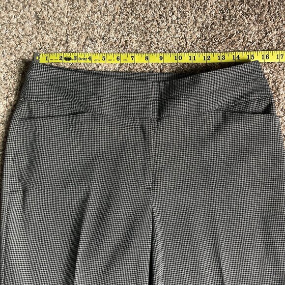 Loft Curvy Fit Houndstooth Bootcut Trouser, Black & Cream, Size 6 - Picture 3 of 11